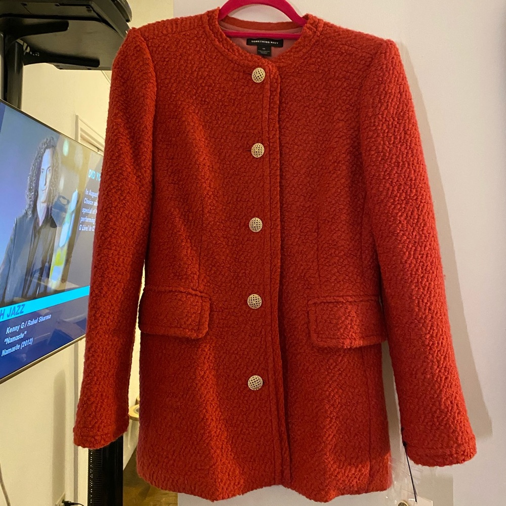 Something Navy Coat